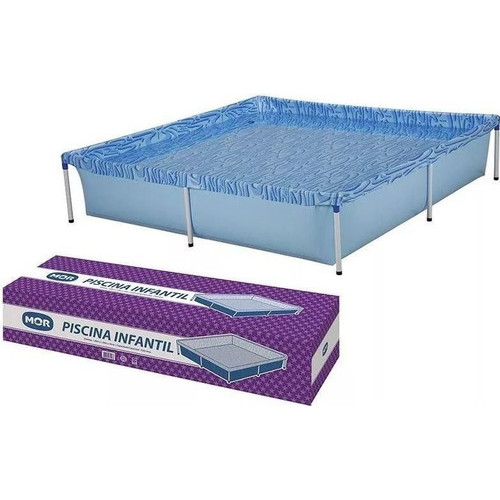 Piscina ESTRURURAL Plástica INFANTIL Lona 1500 Litros Criança Mor