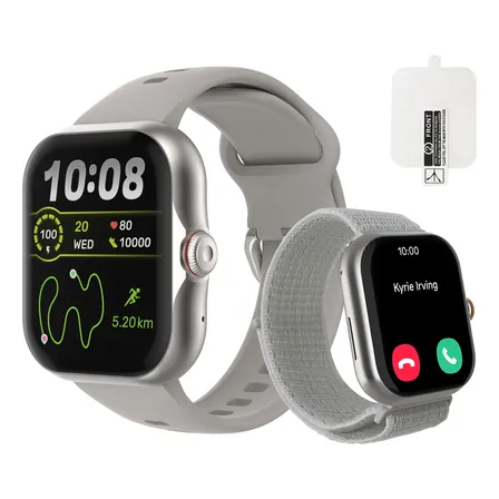 Smartwatch Bettdow Fb055 1.85  Esportivo Ia Música Gps 3atm