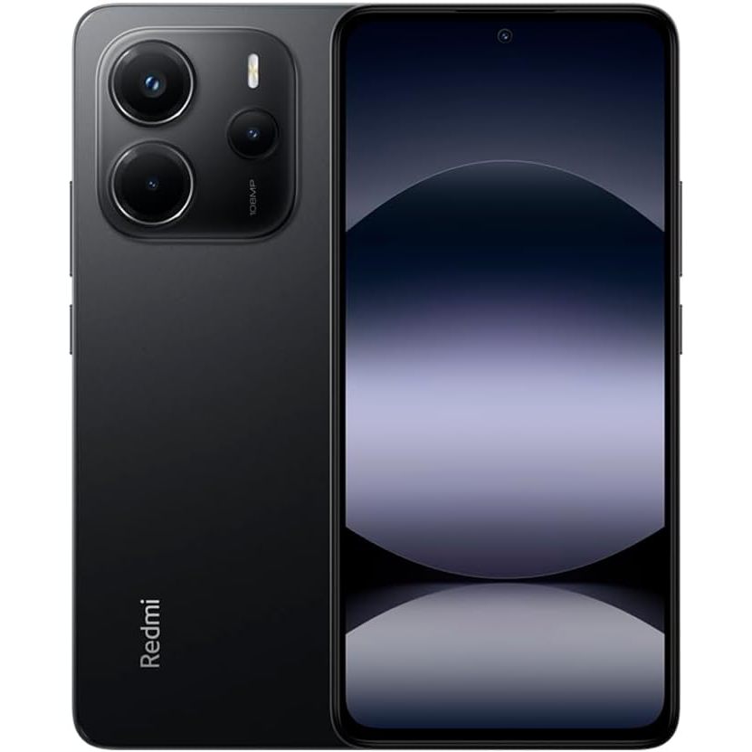 Smartphone Xiaomi Redmi Note 14 AMOLED FHD+ 6,67 Pol 4G 6GB RAM 128GB Câmera IA 108MP Preto