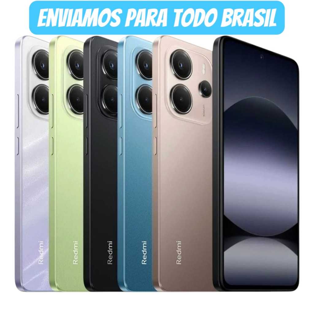 Celular Xiaomi Redmi Note 14 4G 256gb 8gb Ram Versão Global Original